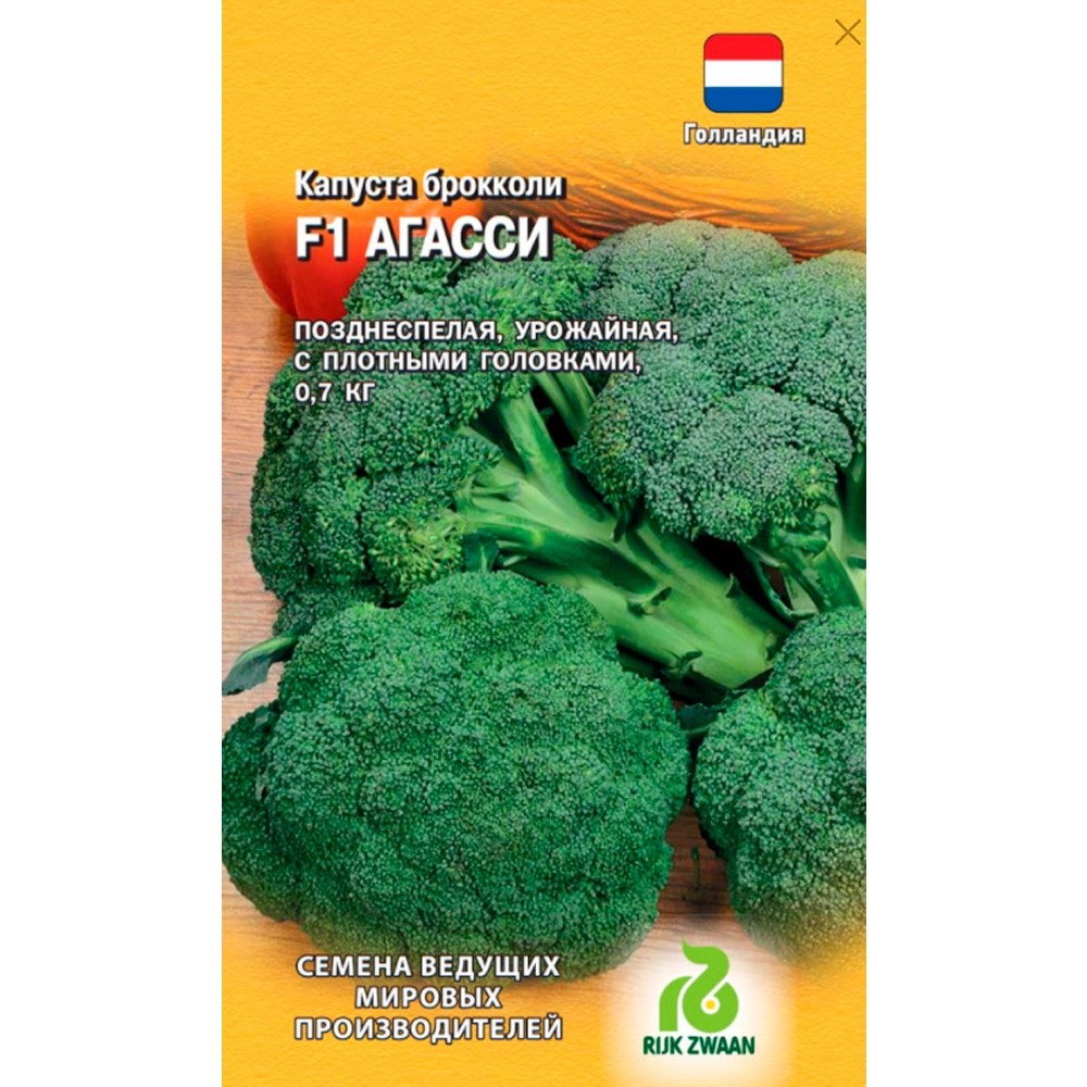 Капуста брокколи Агасси 10шт купить в Пензе цена 65 руб.|Зеленый дом
