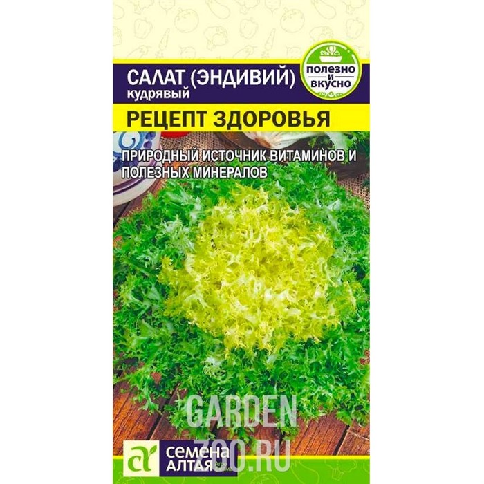 Салат Эндивий Рецепт Здоровья 0,5гр - фото 16604
