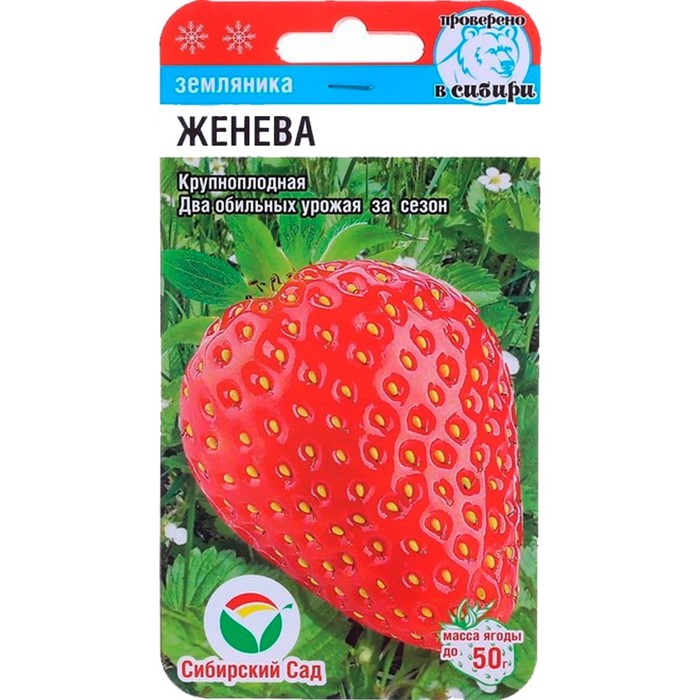 Земляника Женева 10шт - фото 56452
