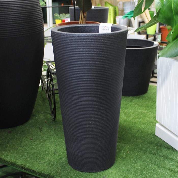 Кашпо Шварц-Гранит d28,5 h55см гранит - фото 65408