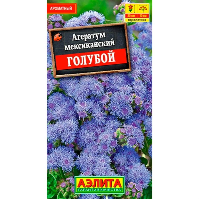 Агератум Мексиканский голубой - фото 67386