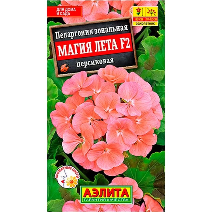Пеларгония Магия лета F2 персиковая - фото 75645
