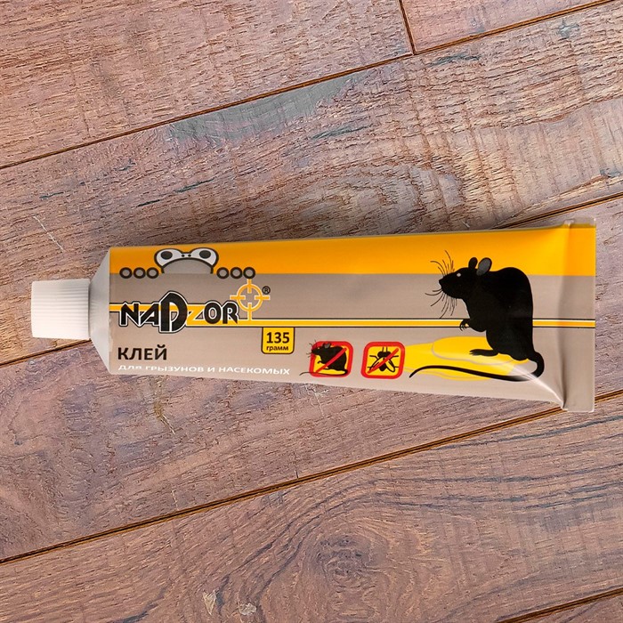 Клей от грызунов и насекомых 135г Nadzor - фото 76022