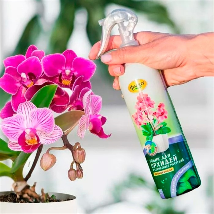 Удобрение Цветочное счастье Тоник для орхидей 405мл - фото 78934