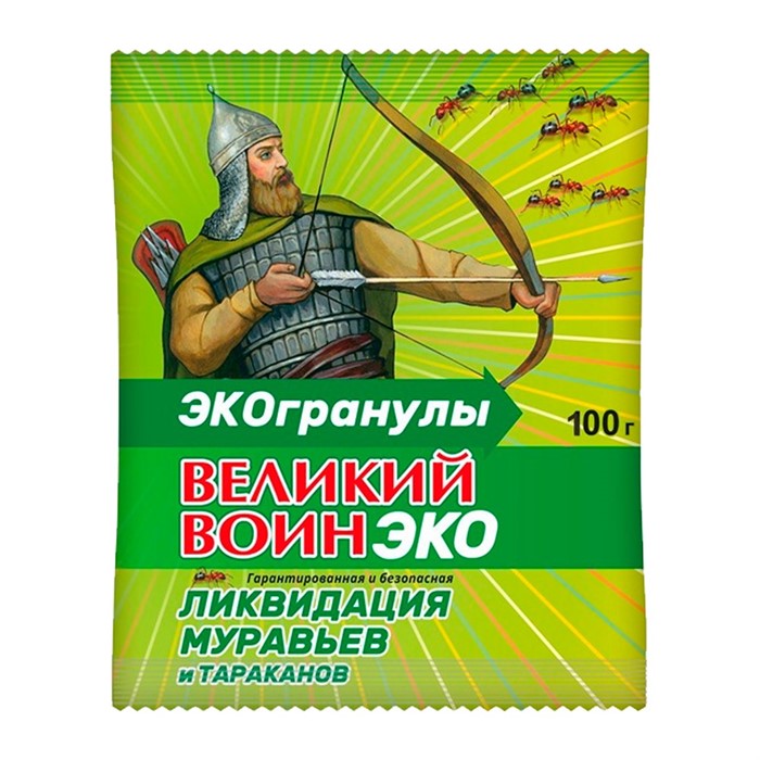 Великий воин эко-гранулы 100г - фото 90606