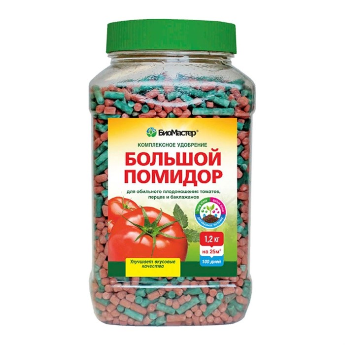 Удобрение БиоМастер Большой помидор 1,2 кг - фото 90650