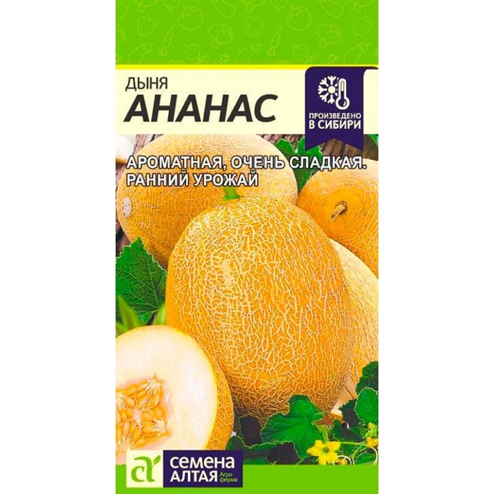 Дыня Ананас 0,5г - фото 91221