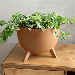 Кашпо РОМА ЭКО на ножках 31,5л 47х26,5 натуральное дерево