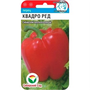 Перец Квадро ред 15 шт