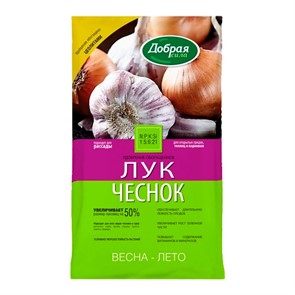 Удобрение Добрая Сила лук, чеснок 0,9кг