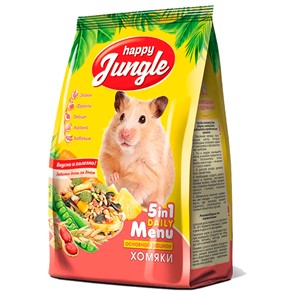 Корм Хеппи Джунгл для хомяков 400г