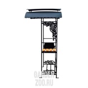 Мангал с крышей разборный - фото 10019