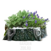 Кашпо для цветов Пень - фото 10197