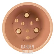 Горшок Лондон 32см 15,7л на колесиках сливочный - фото 10245