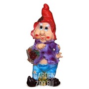 Фигура Гном с виноградом мал - фото 10542