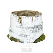 Кашпо Пень березовый малый - фото 10547
