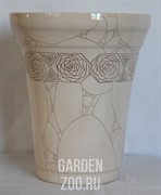 Горшок ФАКЕЛ № 1 7л РОСПИСЬ - фото 10704