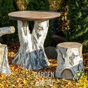 Фигура Пень под лавку малый U07904 - фото 11186