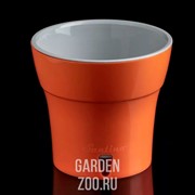 Горшок ДАЛИ 0,6л персик-серый - фото 11234