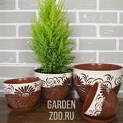 Горшки для цветов АСТРА №2 - фото 11243