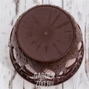 Кашпо Форест 3,5л коричневый-мокко - фото 11258