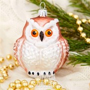 Игрушка ёлочная Филин - фото 11263