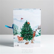 Коробка-книга 2 в 1 Счастливого Нового Года 27*19,5*8см - фото 11279