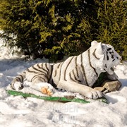 Фигура Тигр лежит стекопластик U08921 - фото 11446 Фигура Тигр лежит стекопластик U08921 - фото 11446