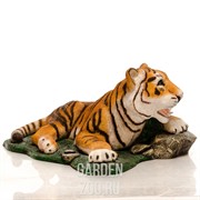 Фигура Тигр лежит стекопластик U08921 - фото 11451 Фигура Тигр лежит стекопластик U08921 - фото 11451