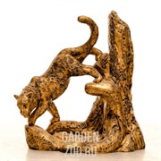 Фигура садовая Барс на дереве U08939 - фото 11461