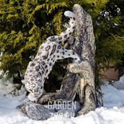 Фигура садовая Барс на дереве U08939 - фото 11462