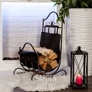 Дровница кованая каминная 500-52 - фото 11472