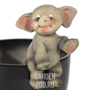 Декоративная подвеска Грин Эпл Слоненок 10,4*8,3*15,2 - фото 11687