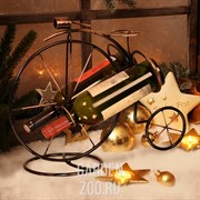 Подставка винная под две бутылки металл 59-119 - фото 11698 Подставка винная под две бутылки металл 59-119 - фото 11698