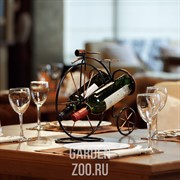 Подставка винная под две бутылки металл 59-119 - фото 11699 Подставка винная под две бутылки металл 59-119 - фото 11699