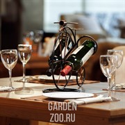 Подставка винная под две бутылки металл 59-119 - фото 11700 Подставка винная под две бутылки металл 59-119 - фото 11700