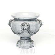 Вазон садовый для растений Львы под бетон диаметр 60см U07927-BT - фото 11746