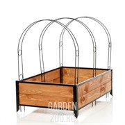 Опора для высокой грядки Дуга высота 85см металл - фото 12251