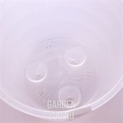 Горшок Лаура 2,3л прозрачно-прозрачный - фото 12323