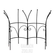Опора для садовых растений металлическая полукруглая высота 69см 57-926 - фото 12599