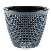 Кашпо Ротанг 1,6л антрацит - фото 12725