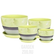 Набор горшков ВЕНЕЦИЯ 4шт - фото 13005