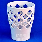 Кашпо Орхидея АЖУР 14см - фото 13065