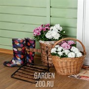 Декроттуар для чистки обуви с решёткой металлический 62-013 - фото 13141