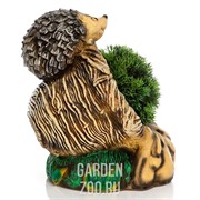 Кашпо Ежик на корзине - фото 13217