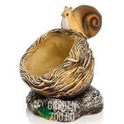 Кашпо Корзина с улиткой - фото 13240