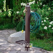 Колонка садовая с подставкой под лейку металлическая 54-634 - фото 13244