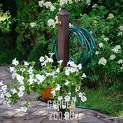Колонка садовая с подставкой под лейку металлическая 54-634 - фото 13246