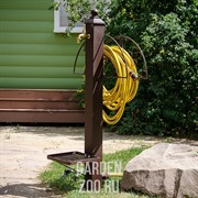 Колонка садовая с подставкой под лейку металлическая 54-634 - фото 13249