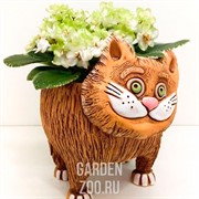 Кашпо КОТ 14*11*13см - фото 13280
